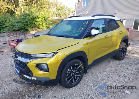 2023 Chevrolet Trailblazer Awd Activ z USA, uszkodzony, nr VIN KL79MSSL4PB156729